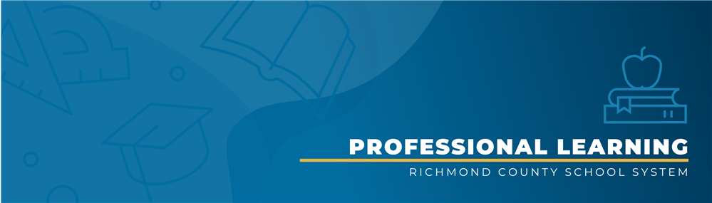 Professional learning banner Professional learning banner